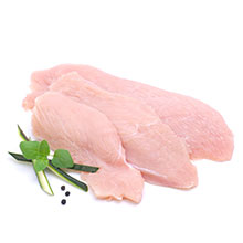 Das Bild zeigt auf weißem Hintergrund: Truthahn